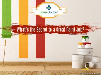 Secret to a Great Paint Job