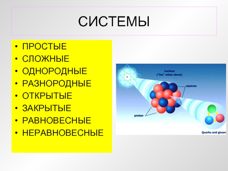 Простые системы