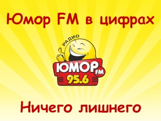 Юмор FM в цифрах