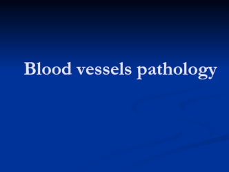 Blood vessels pathology. (Subject 14)