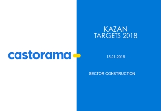 KAZAN TARGETS 2018 Строительные материалы