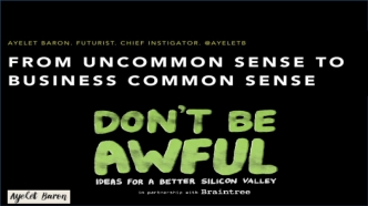 Don't Be Awful, Silicon Valley