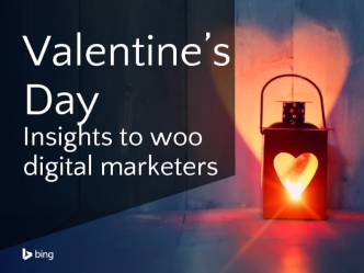 Valentine’s DayInsights to woodigital marketers