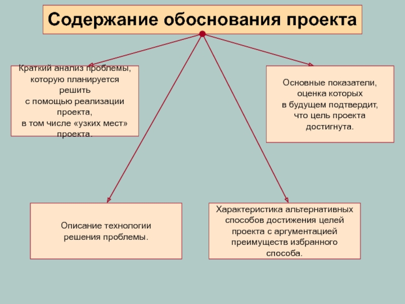 Содержание обоснованности