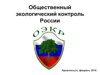 Общественный экологический контроль России