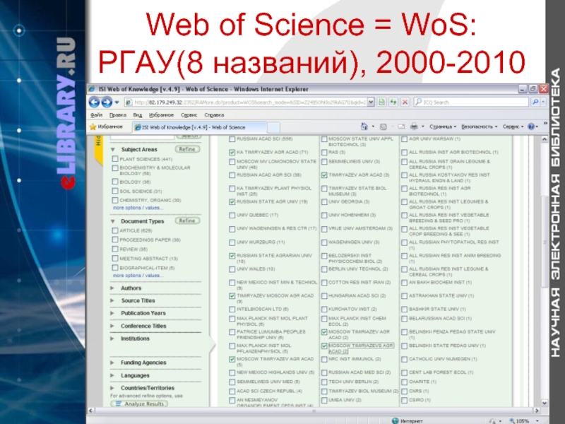 Как называют 2000 год. Web of Science (WOS). WOS индексы. Поиск статей в WOS. WOS 2021.