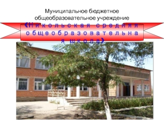 Никольская средняя 
общеобразовательная школа