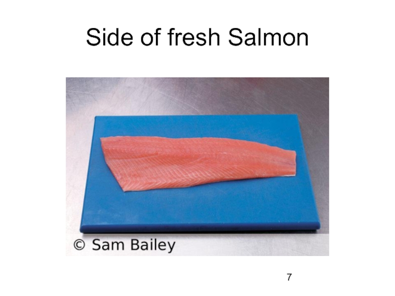 Side of fresh Salmon