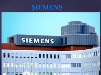 History of the company Siemens
