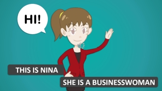 Nina is a businesswoman