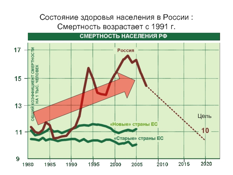 Смертность возросла