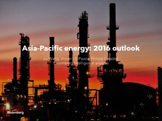 Asia-Pacific Energy: 2016 Outlook