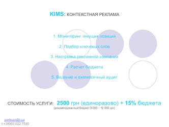 KIMS: контекстная реклама