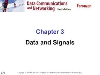 Chapter 3

Data and Signals