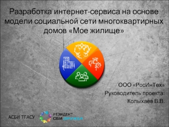 Разработка интернет-сервиса на основе модели социальной сети многоквартирных домов Мое жилище