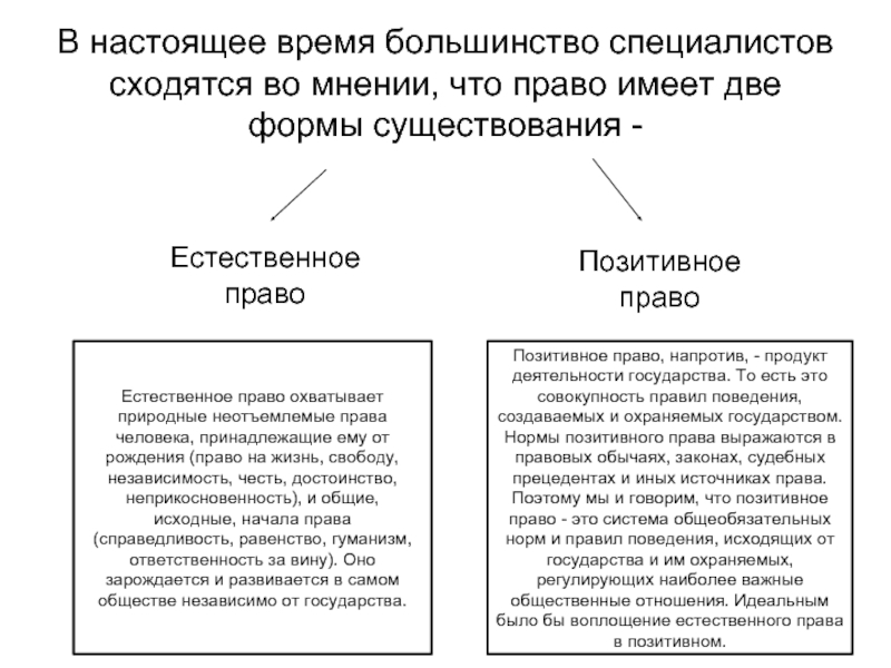 Реферат: Позитивное право как источник правовой морали