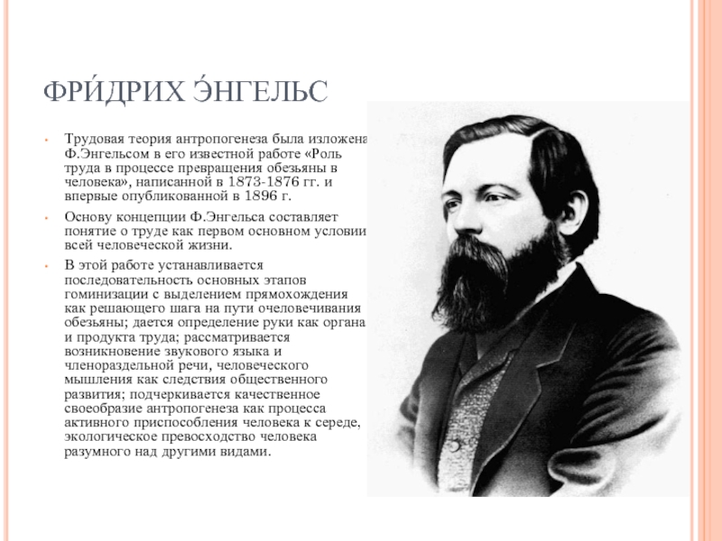 Труды энгельса. Трудовая теория Фридриха Энгельса. Фридрих Энгельс теория. Фридрих Энгельс является создателем теории. Концепция ф.Энгельса.