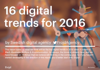 16 Digital Trends for 2016