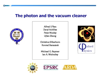 The photon and thefor vacuum cleaner