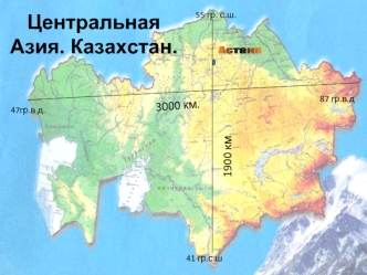 Центральная Азия. Казахстан.