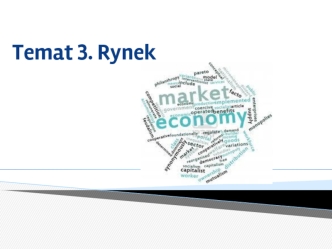 Rynek. Co to jest rynek?