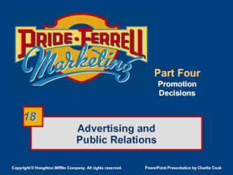 Advertising and public relations