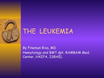The leukemia