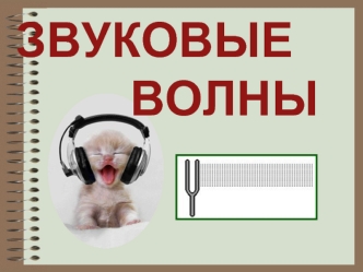 ЗВУКОВЫЕ
ВОЛНЫ