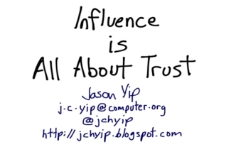 Influence is All About Trust