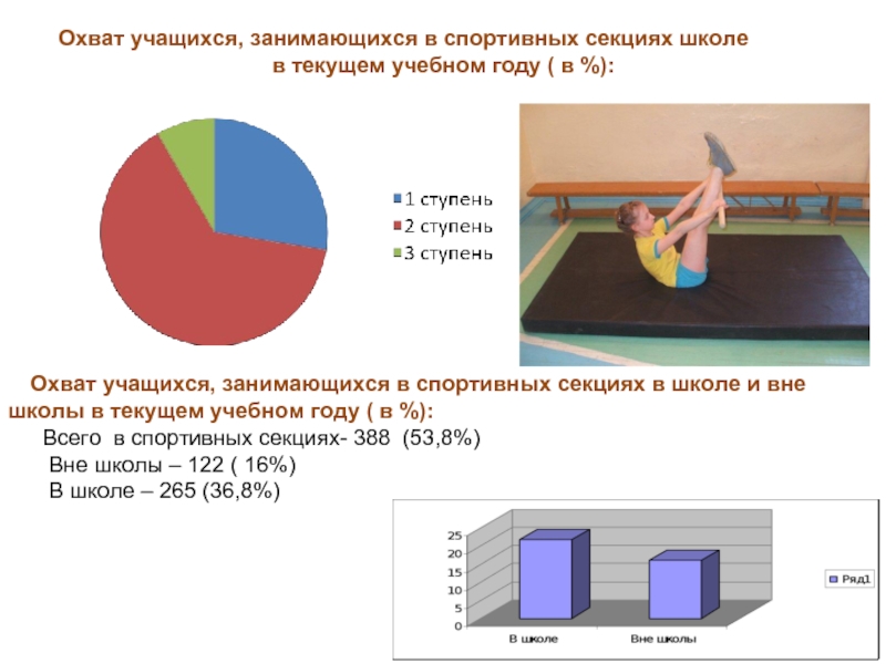 Сохранение здоровья в школе. Направления спортивных секций в школе. Цель спортивных секций в школе. Статистика детей которые занимаются спортом. Статистика спортивных секций в школах.