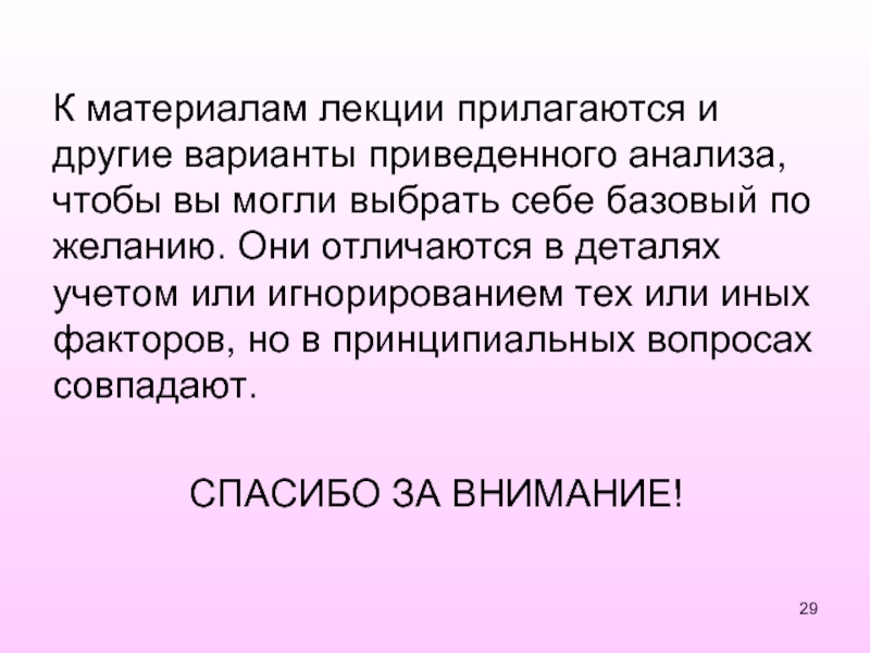 Материалы лекции. Лекционный материал. Аннотацию лекционного материала.. Прилагается и прилагаются.