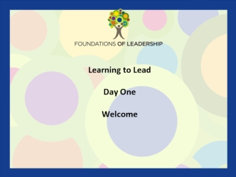 Learning to lead