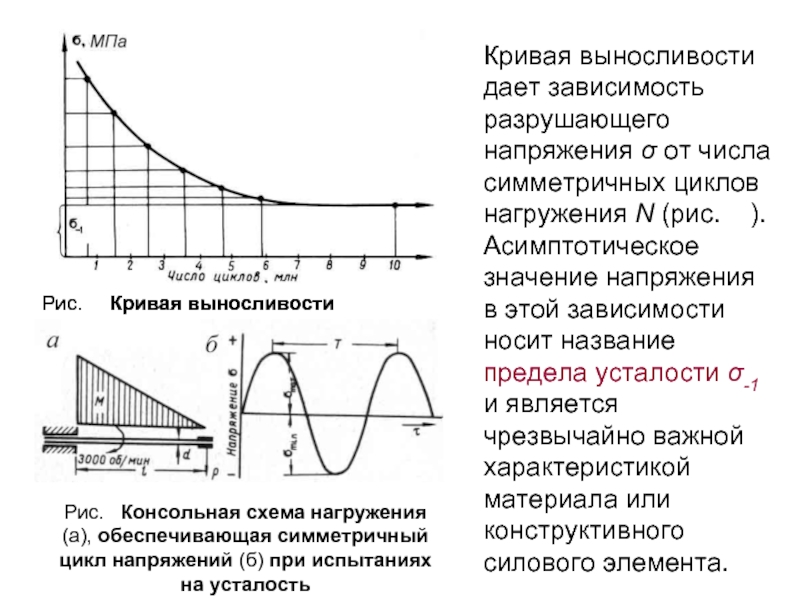 Кривая выносливости диаграмма велера представляет собой зависимость