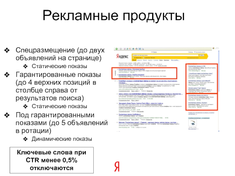 Директ что это. Презентация Яндекс директ. Спецразмещение. Спецразмещение и гарантия. Рекламные продукты Яндекса.