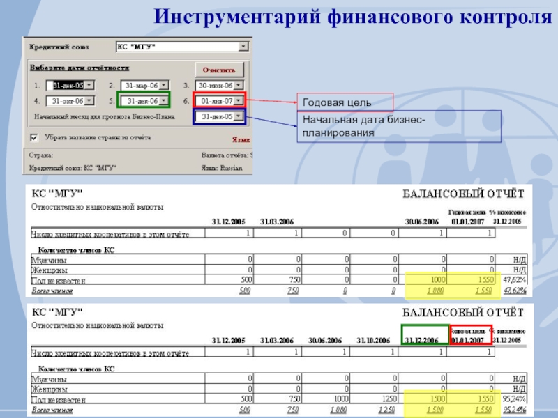 Программа для контроля финансов