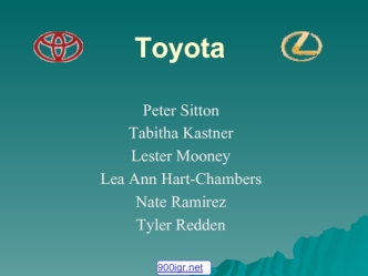 Cars Toyota