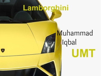 Muhammad     	   Iqbal
		   UMT