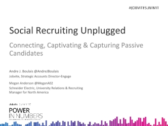 Social Recruiting Unplugged
