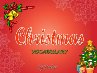 Christmas vocabulary