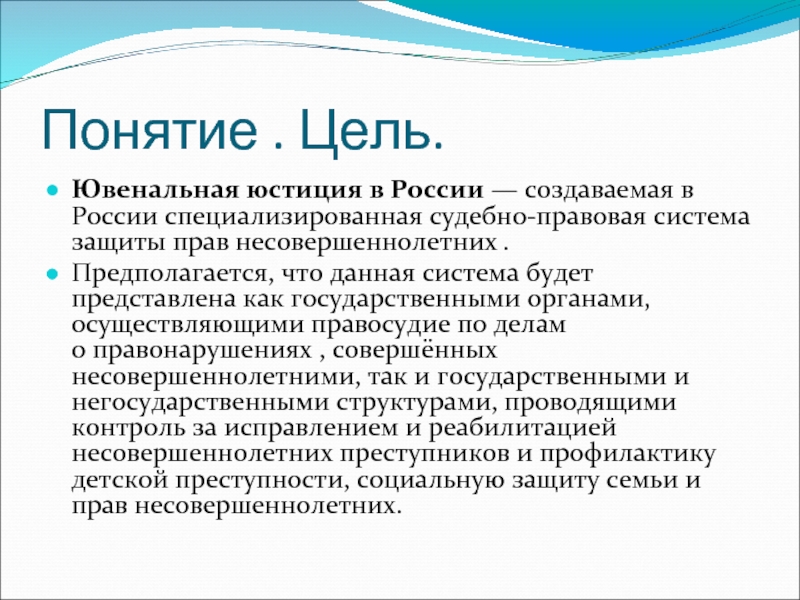 Ювенальная полиция что это такое простыми словами