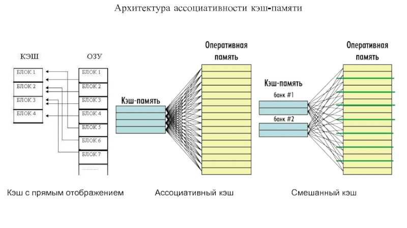 Архитектура разделенной кэш памяти называется