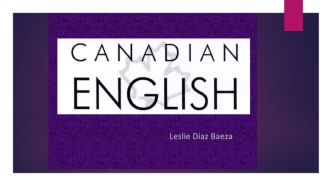 Canadian English