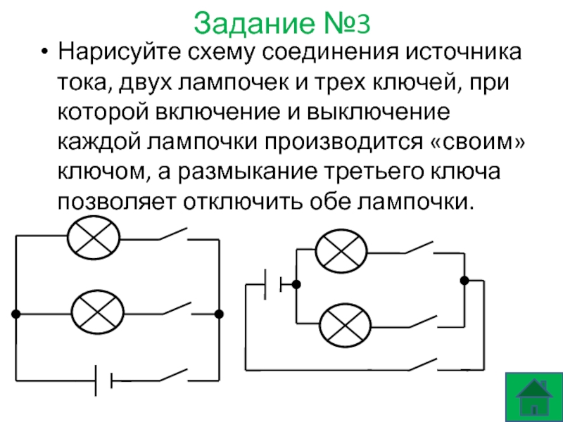 Какие ошибки допущены в схемах физика 8 класс