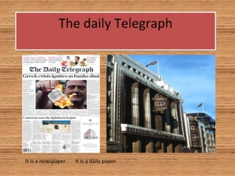 The daily Telegraph