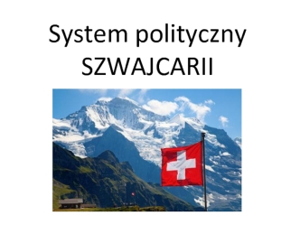 System polityczny Szwarcaria