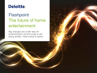 Flashpoint: The Future of Home Entertainment
