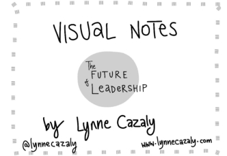 Lynne Cazaly : Visual Notes from The Future of Leadership in Melbourne August 14, 2014