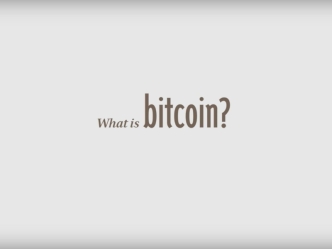 What is bitcoin