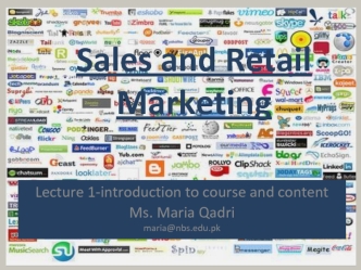 Sales and Retail Marketing