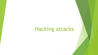Hacking attacks